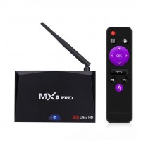 MX9 PRO Android 7.1.1 4GB/32GB KODI 17.3 4K HDR TV BOX 2.4G/5G WIFI Bluetooth LAN VP9 HDMI USB3.0 - Black