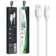 LDINIO Type-C Data Sync Charging Cable White LS372