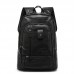 North Wolfman Casual Leather Shoulder Bag, Laptop backpack BY503 black