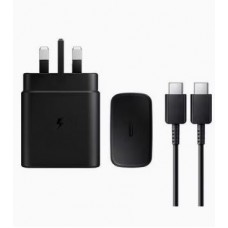 Samsung 45W PD Fast Charge Travel Adapter with USB-C to USB-C Cable 5A Black